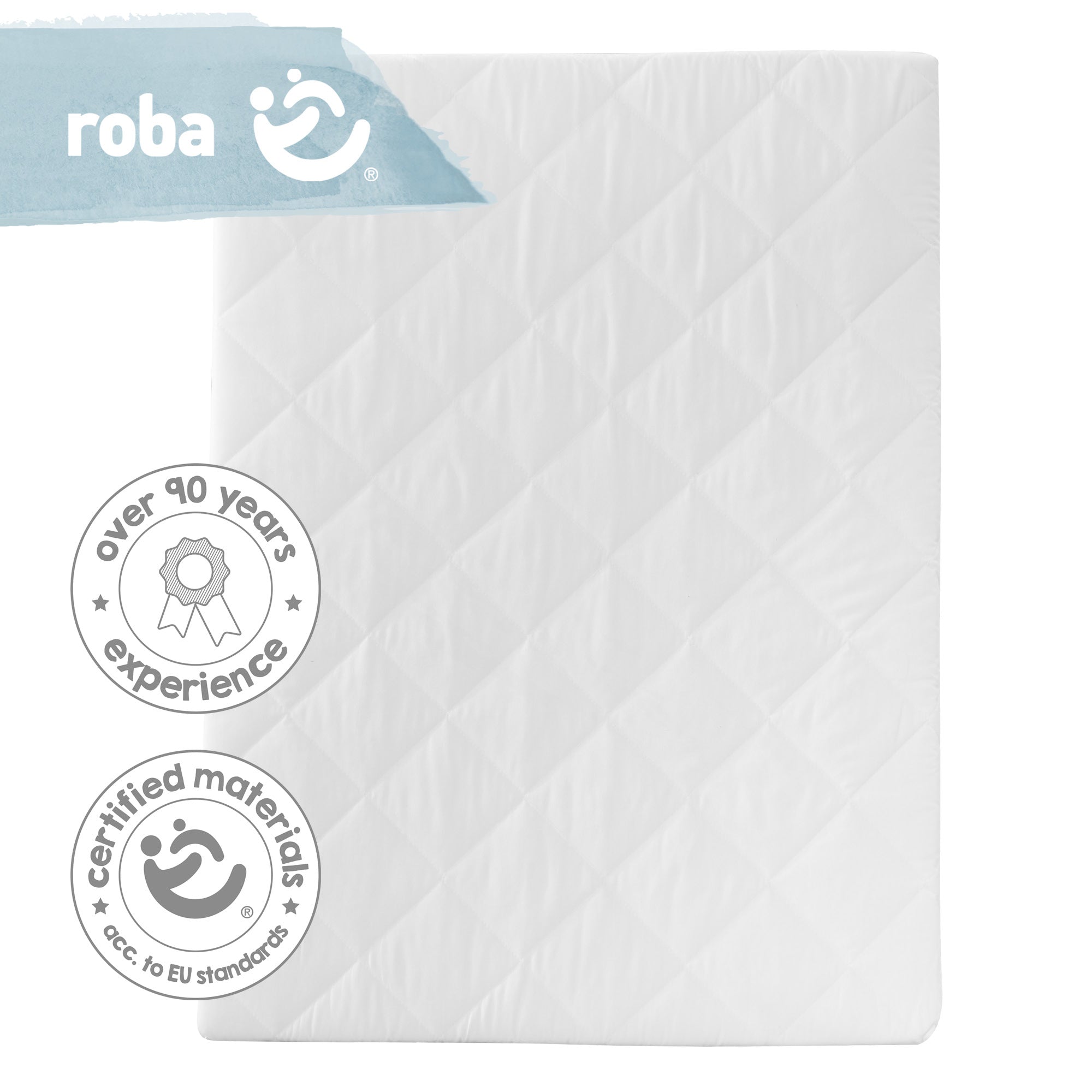 Roba 0308W Laufgittermatratze, rechteckig weiß – Matratzen - Bild 11 Roba 0308W Laufgittermatratze, rechteckig weiß – Matratzen - Produktbild 11