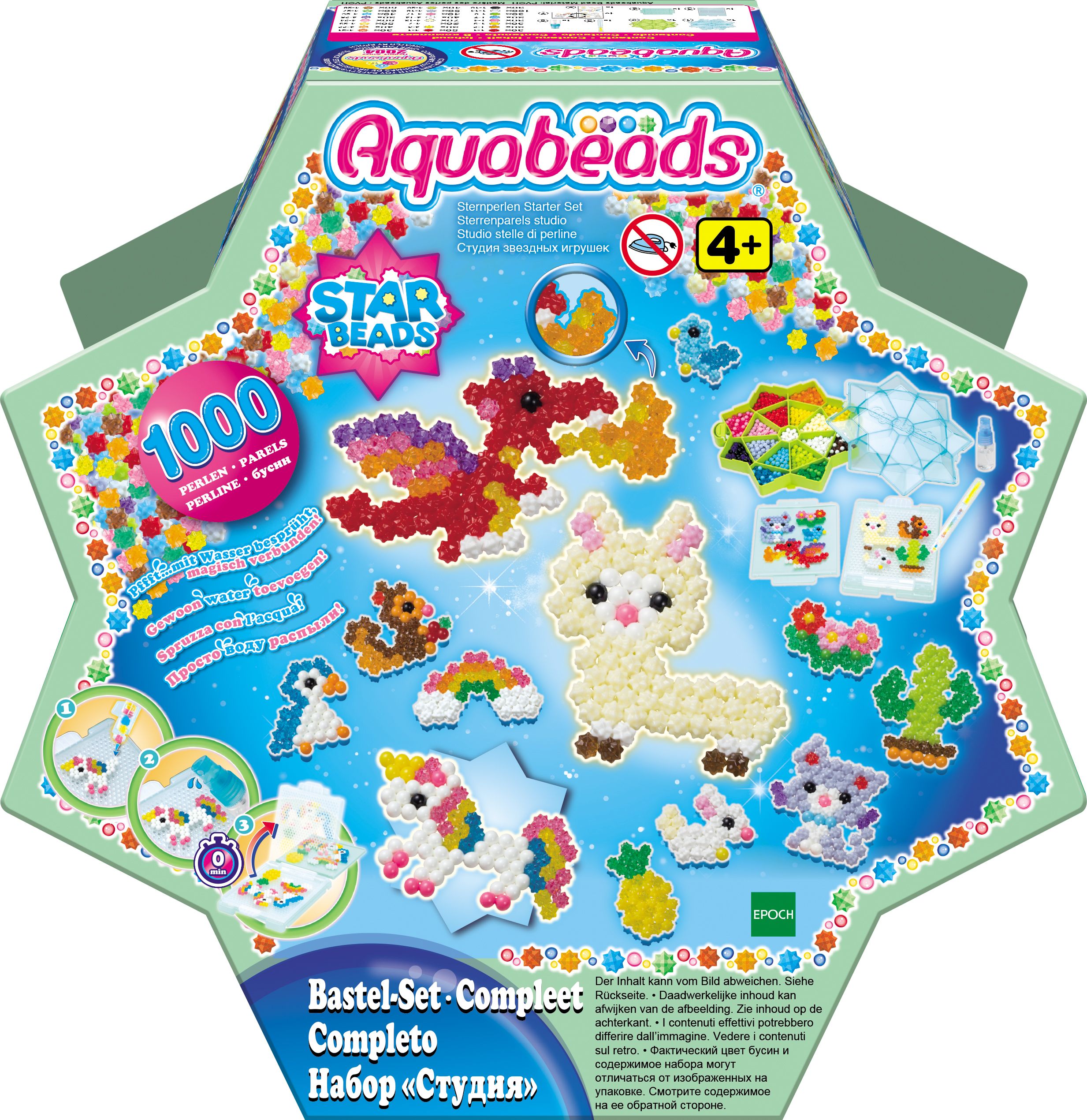 Aquabeads 31601 Sternperlen Starter Set 1000 Aquabeads