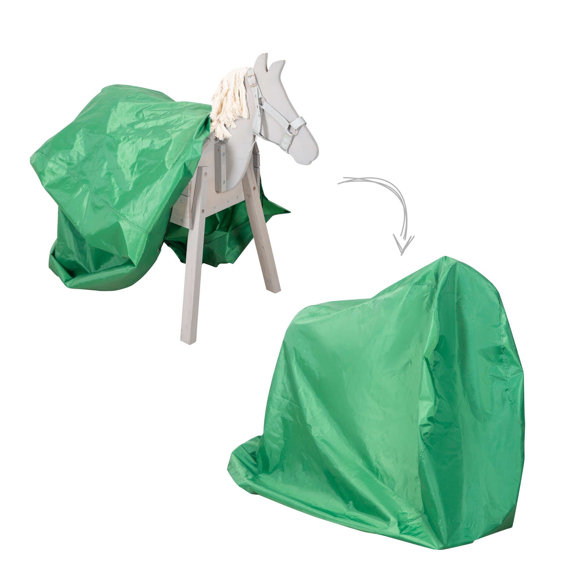 Roba 456064 Abdeckplane roba Outdoorspielpferd grün – Outdoor + - Bild 1 Roba 456064 Abdeckplane roba Outdoorspielpferd grün – Outdoor + - grün - Outdoor + - Produktbild 1