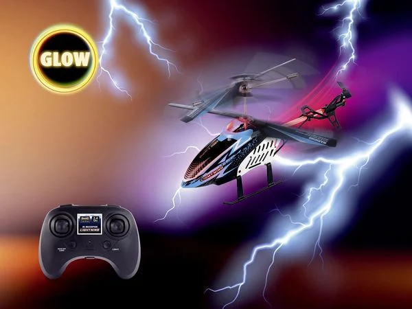 Carrera RC Helicopter Lightning, blau, Revell Control Ferngesteuerter Hubschrauber Carrera RC Helicopter Lightning, blau, Revell Control Ferngesteuerter Hubschrauber
