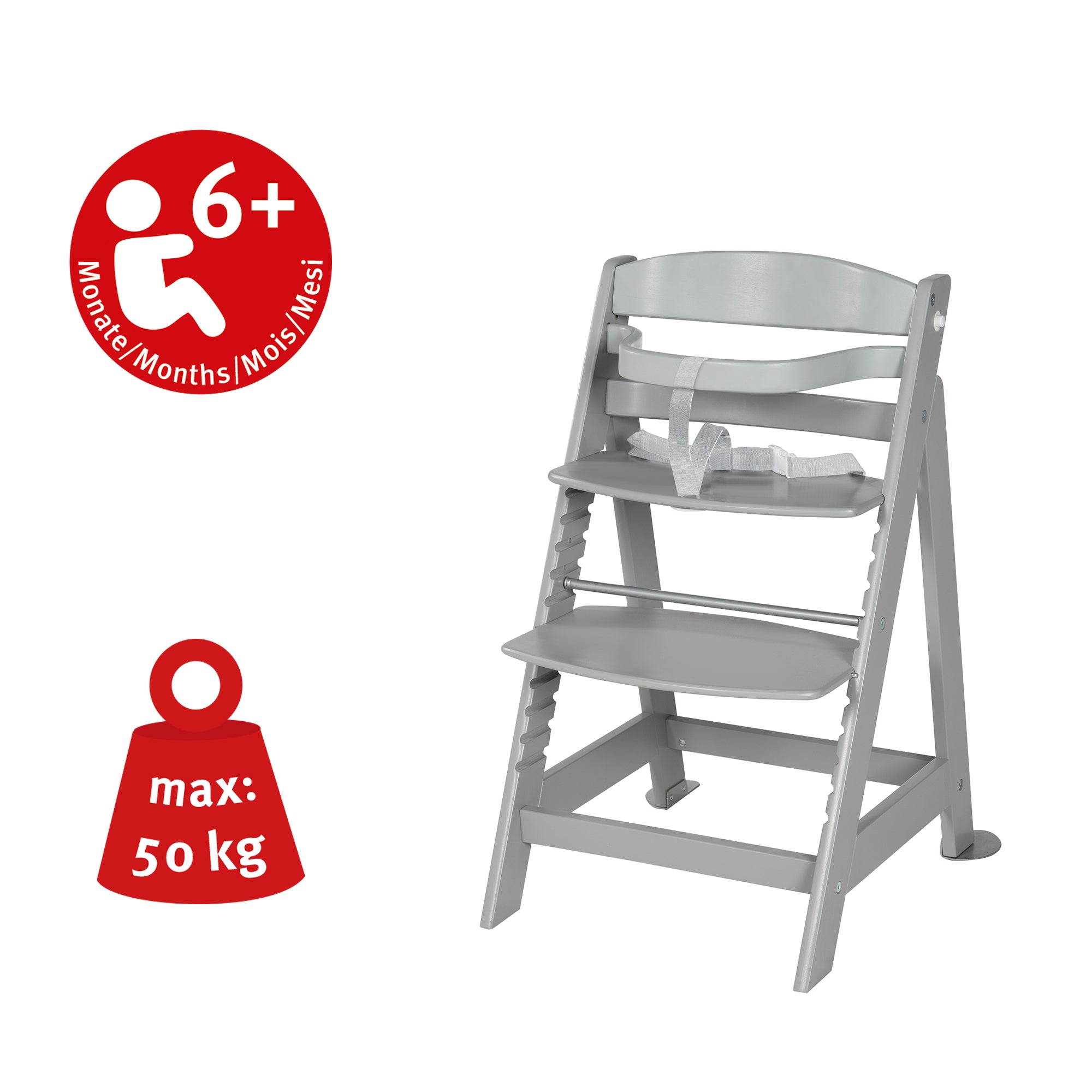 Roba 75063TPV210 Treppenhochstuhl, Set 2in1 Miffy taupe - Bild 9 Roba 75063TPV210 Treppenhochstuhl, Set 2in1 Miffy taupe - Produktbild 9