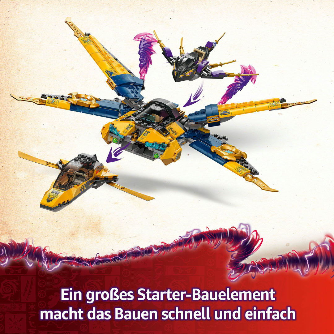 LEGO® NINJAGO® Ras und Arins Super-Sturmflieger 71833 LEGO® NINJAGO® Ras und Arins Super-Sturmflieger 71833