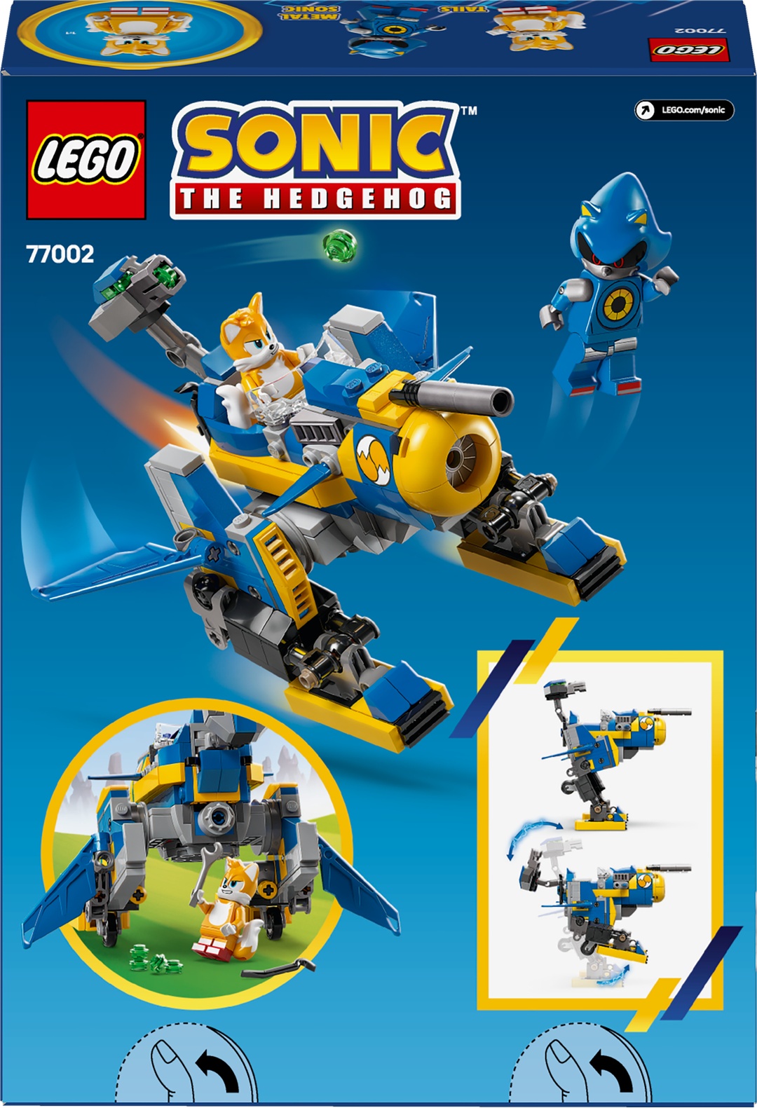 LEGO® Sonic the Hedgehog™ 77002 Cyclone vs. Metal Sonic LEGO® Sonic the Hedgehog™ 77002 Cyclone vs. Metal Sonic