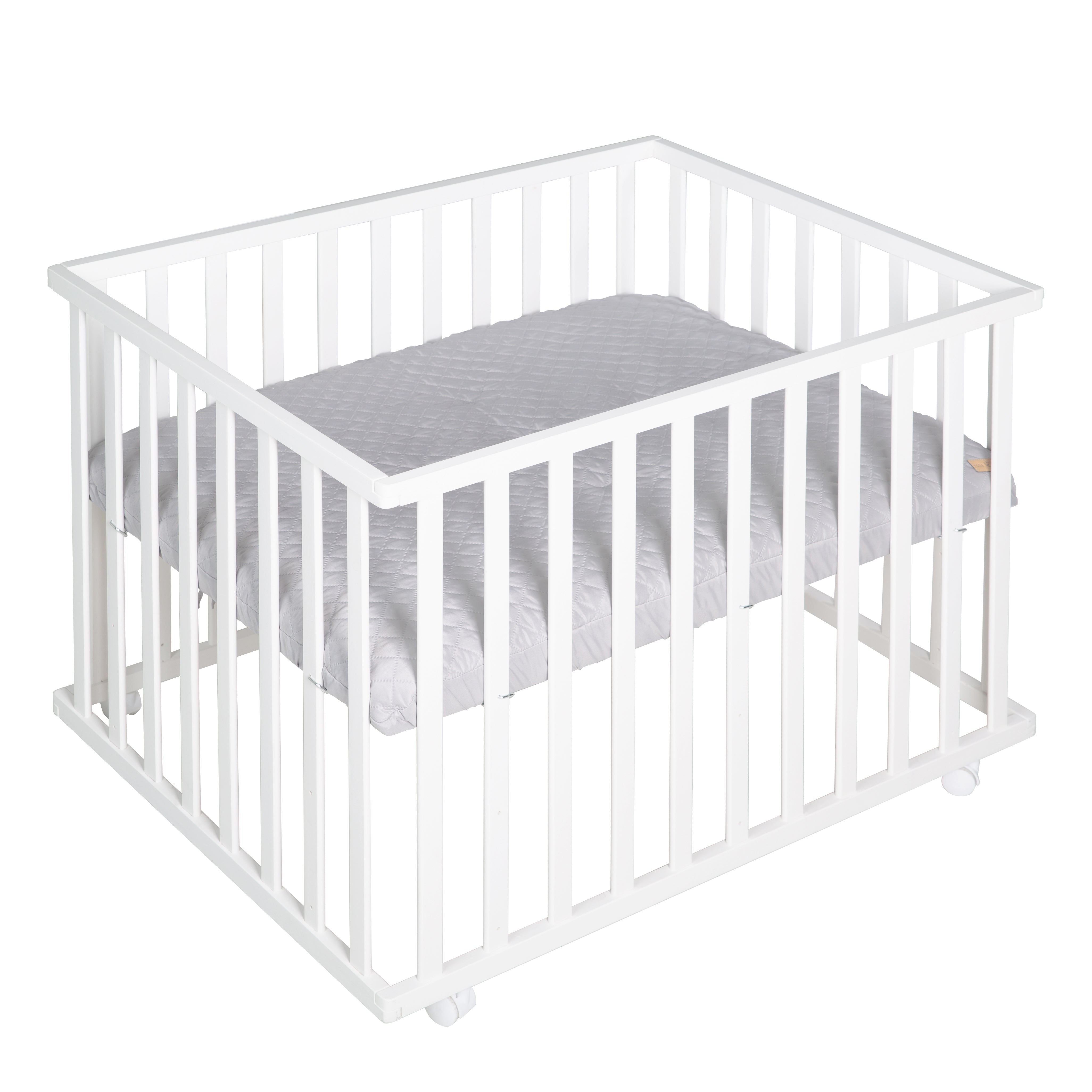 Roba 202100WEV230 Laufgitter 100x75 grau weiß - Bild 1 Roba 202100WEV230 Laufgitter 100x75 grau weiß - weiß - Laufgitter - Produktbild 1