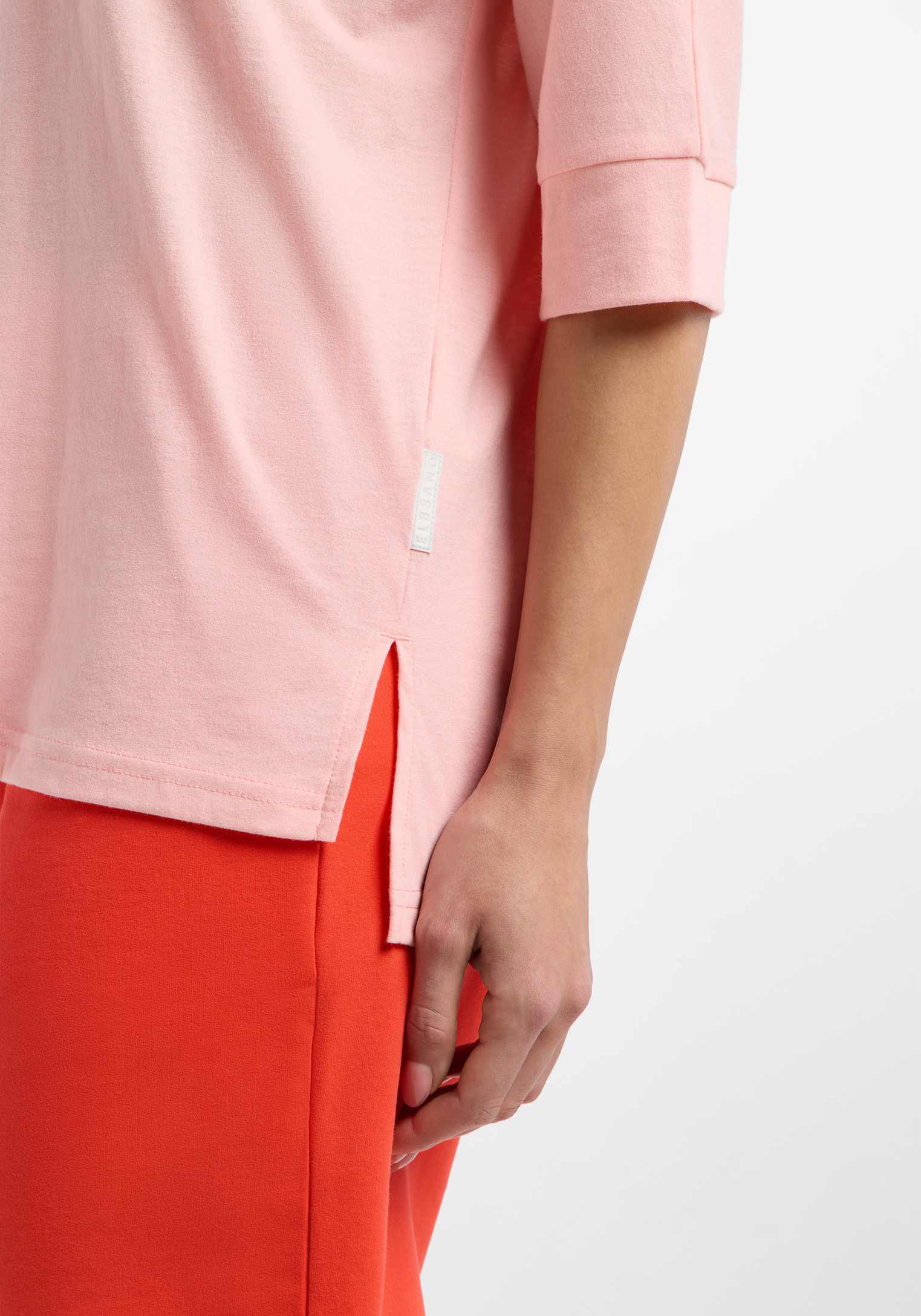 Elbsand Imani T-Shirt Oversize in Pink, Produktfoto 7.
