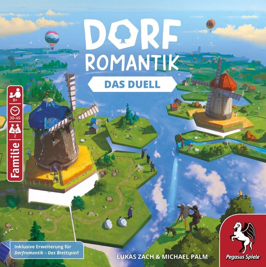 Dorfromantik Das Duell Dorfromantik, Das, Duell, Land, Draußen, Windmühle, Land, Draußen, Windmühle, Land, Draußen, Windmühle