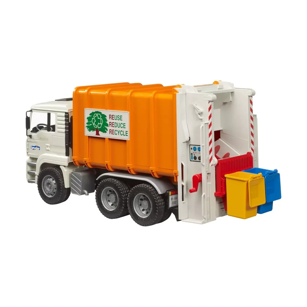 BRUDER 02772 - MAN TGA Müll LKW Hecklader BRUDER 02772 - MAN TGA Müll LKW Hecklader