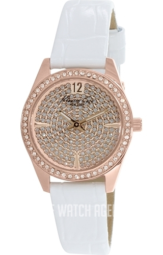 Kenneth Cole Classic Damenuhr Rose Gold Weiß Kenneth Cole Classic Damenuhr Rose Gold Weiß