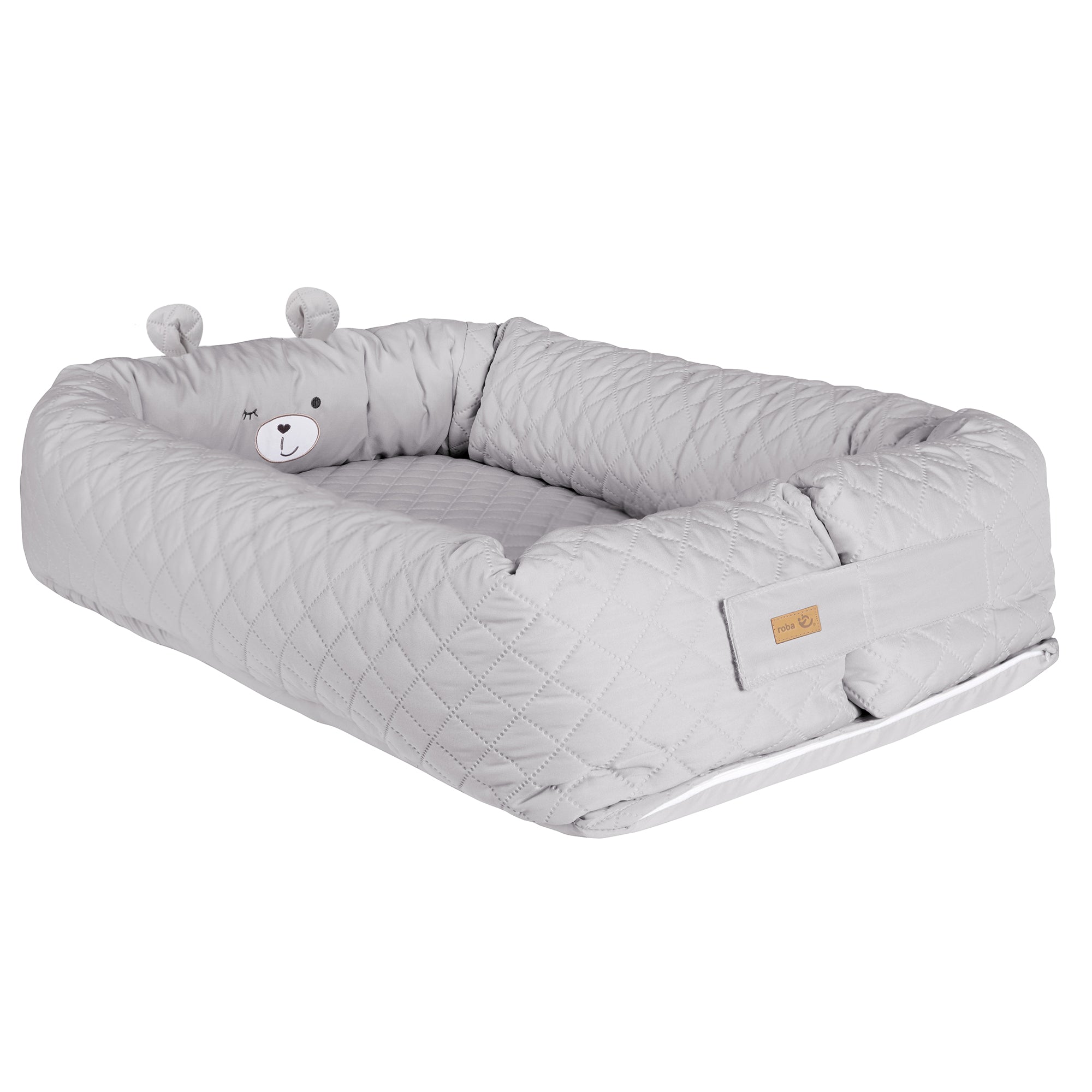 Roba 307100V230 Babylounge roba Style grau – Babynester - Bild 1 Roba 307100V230 Babylounge roba Style grau – Babynester - grau - Babynester - Produktbild 1