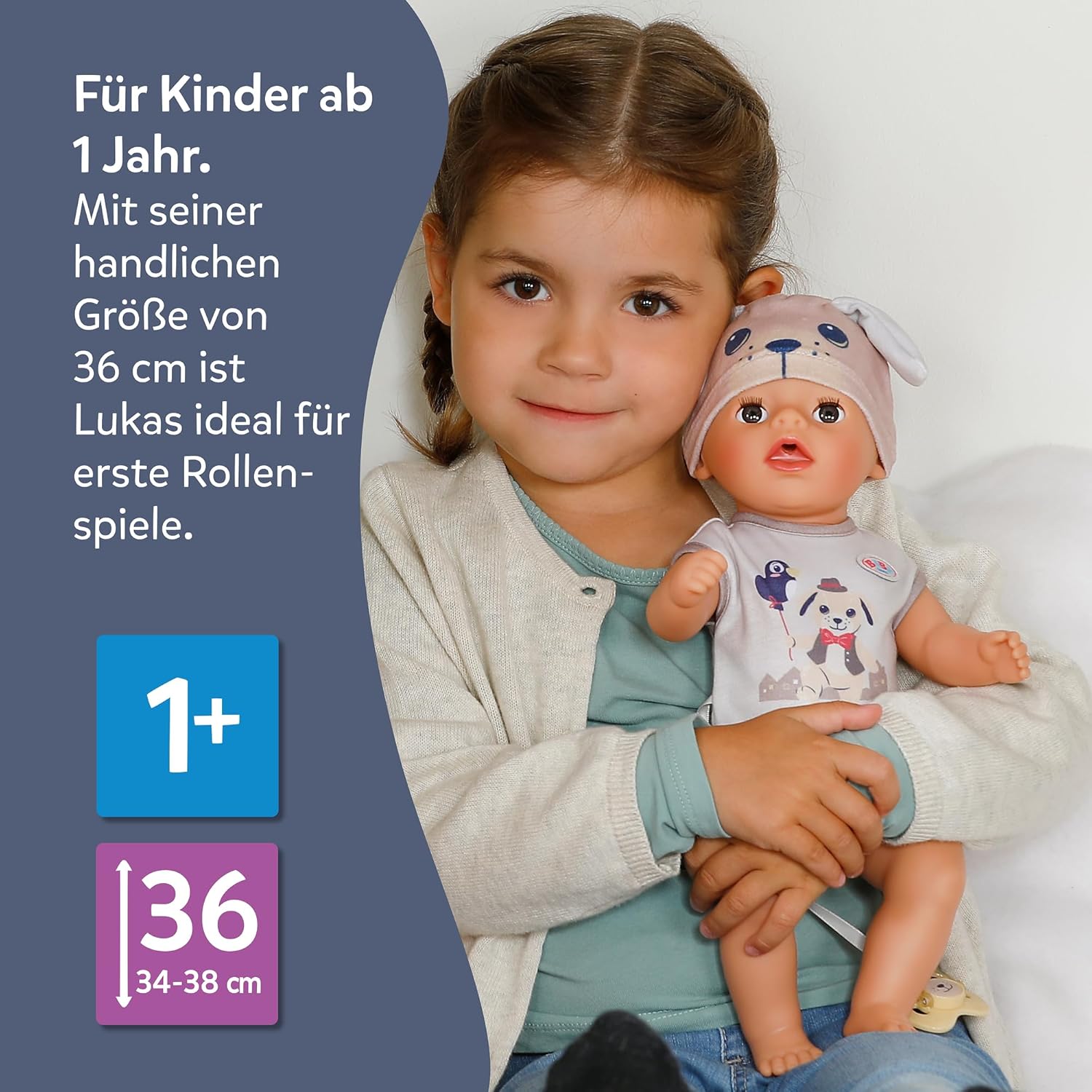 BABY born® Lukas Hund 36cm