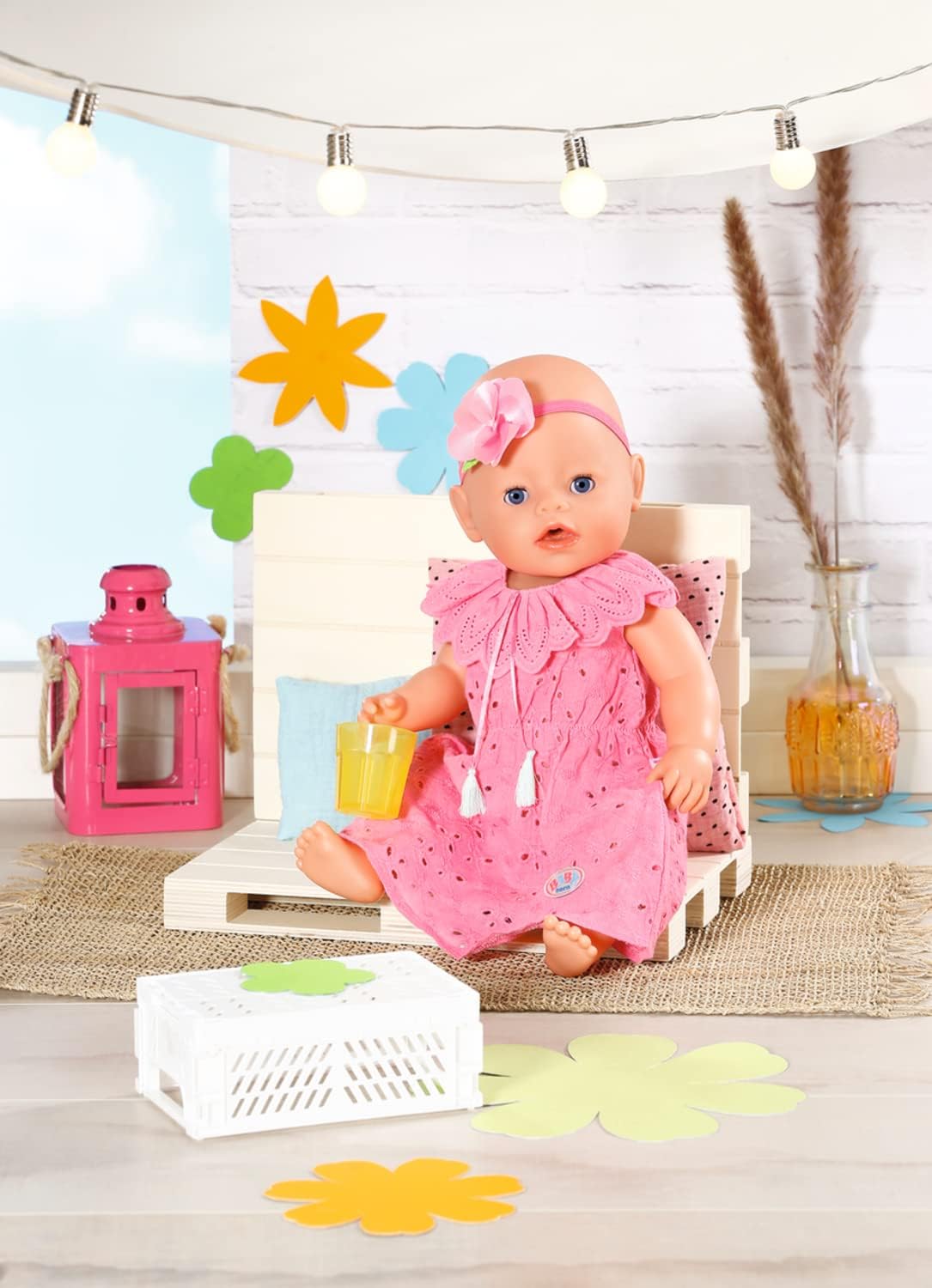 BABY born® Trend Blumenkleid, 43cm