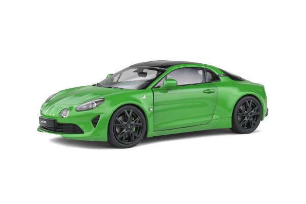 Schuco_Alpine_A110_Pure_Grün_1:18_421183100, Coupé, Limousine, Sprach, Rad, Leichtmetallrad