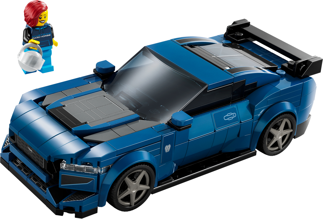 LEGO® Speed Champions Ford Mustang Dark Horse Sportwagen 76920 Maschine, Rad, Spielzeug, Sportwagen, Fahrzeug