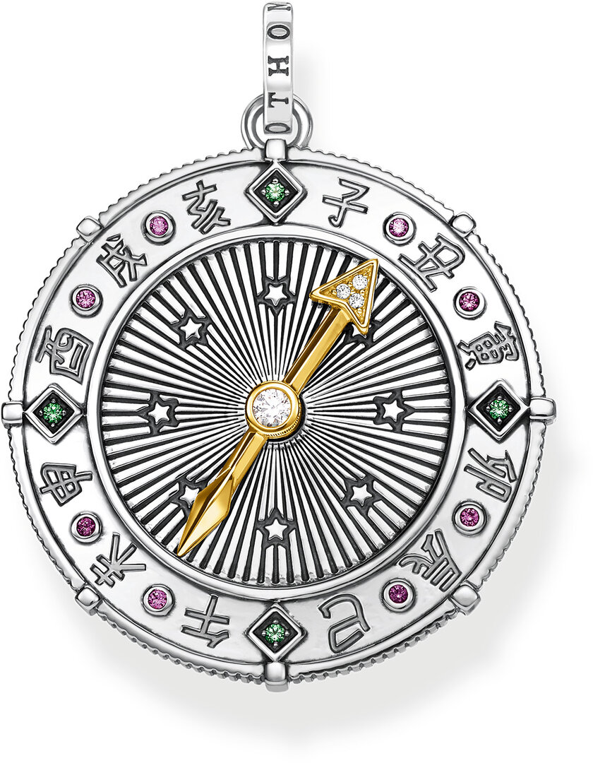 Thomas Sabo Anhänger Mehrfarbig Pe853-488-7 Thomas, Sabo, Anhänger, Mehrfarbig, Pe853-488-7, Kompass