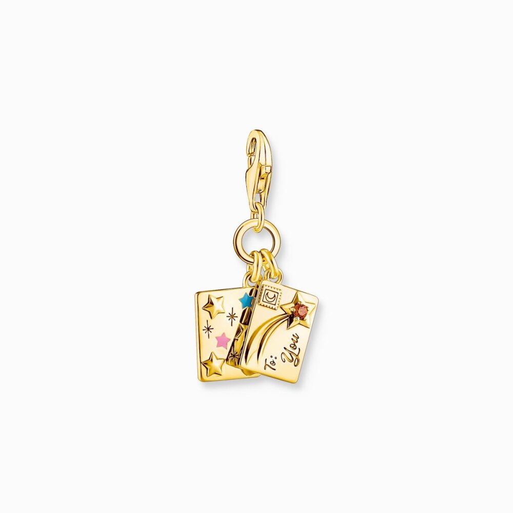 Thomas, Sabo, Anhänger, Charm-Club, Mit, Buch, Gold, 2065-414-7