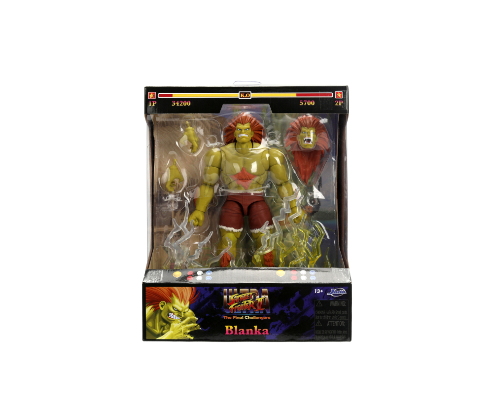 Jada Street Fighter II Blanka 7,5" Figure