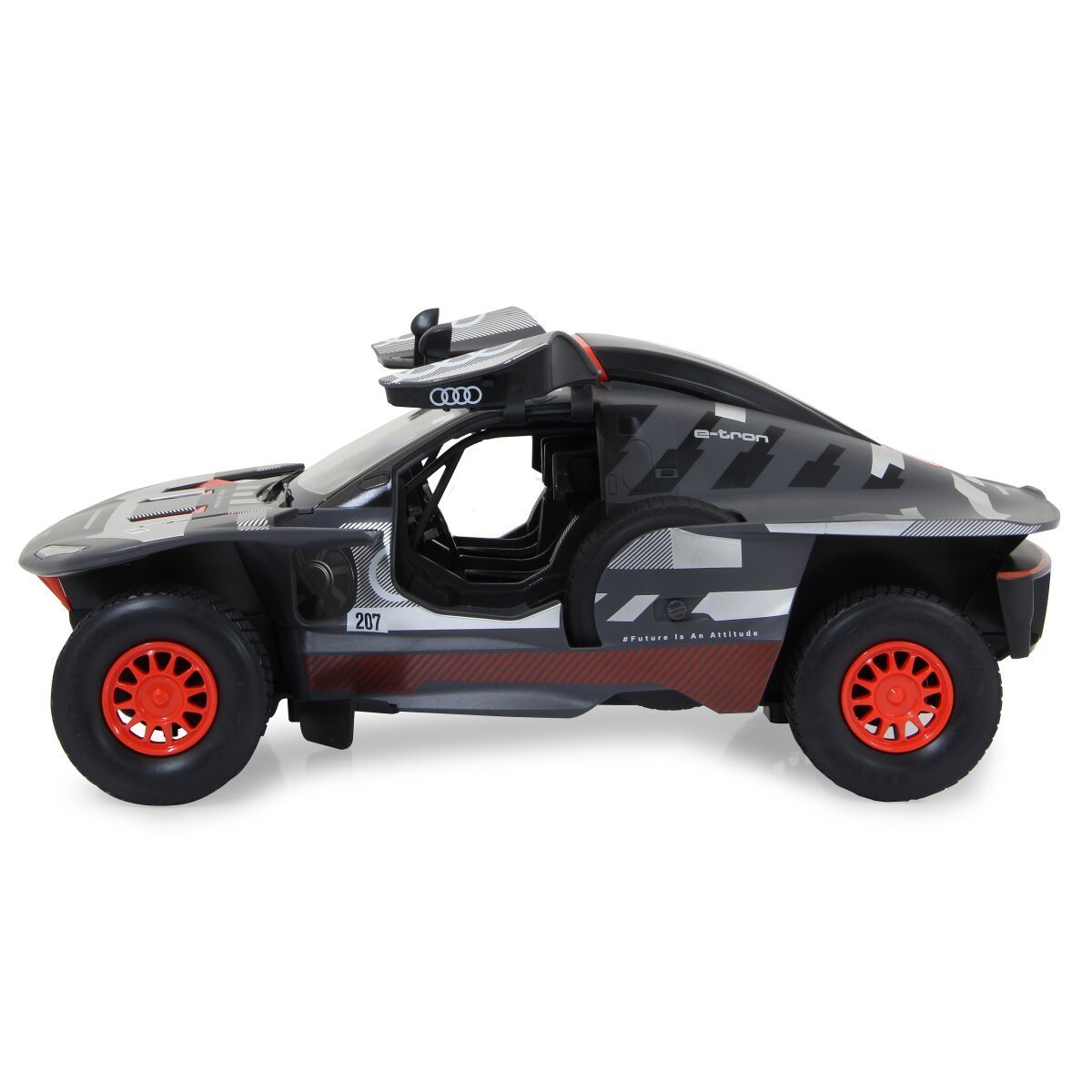 JAMARA AUDI RS Q e-tron E2 1:14 grau 2,4GHz Tür manuell Driftfunktion ab 6 Jahren JAMARA AUDI RS Q e-tron E2 1:14 grau 2,4GHz Tür manuell Driftfunktion ab 6 Jahren