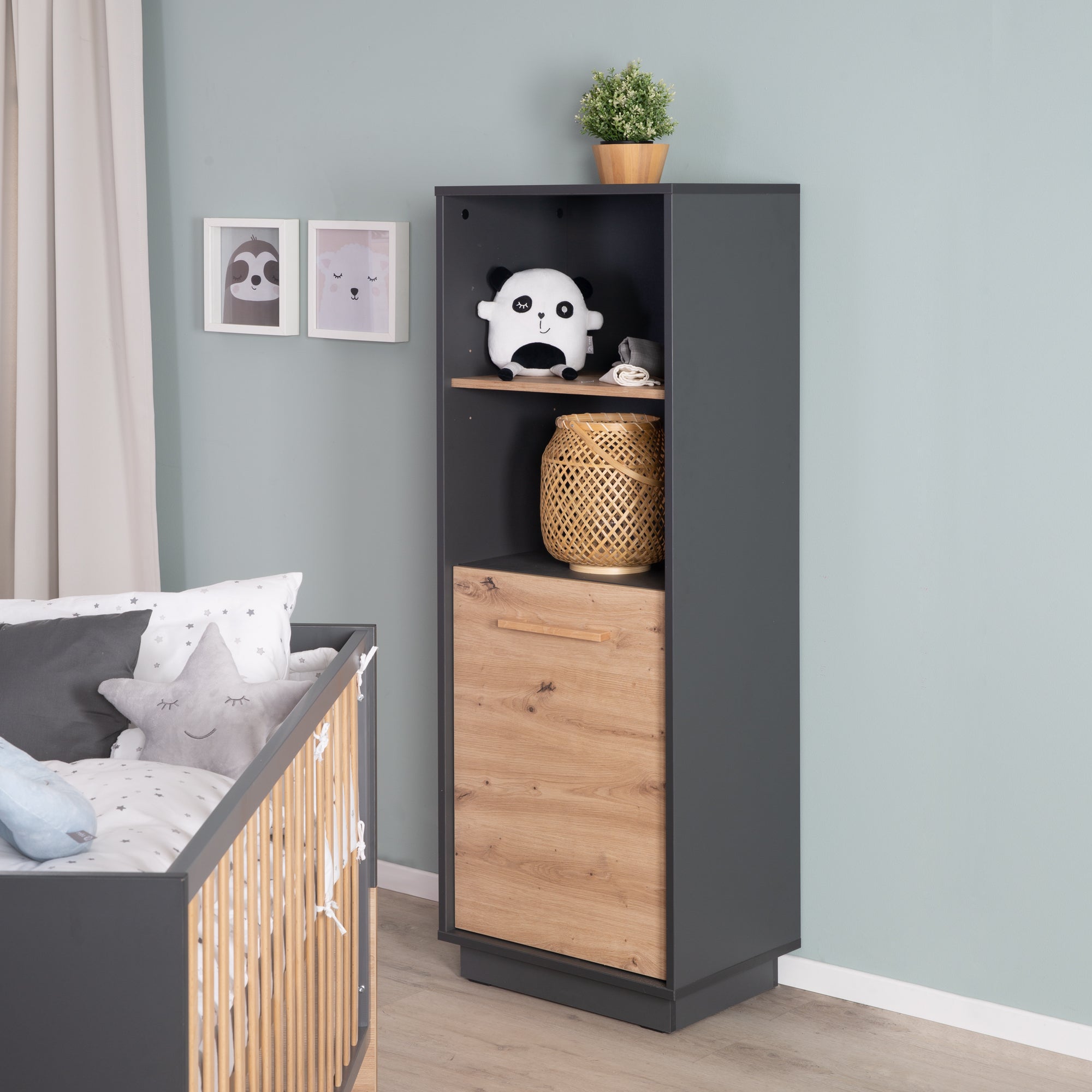 Roba 1311849 Standregal Lenn anthrazit - Bild 4 Roba 1311849 Standregal Lenn anthrazit - Produktbild 4
