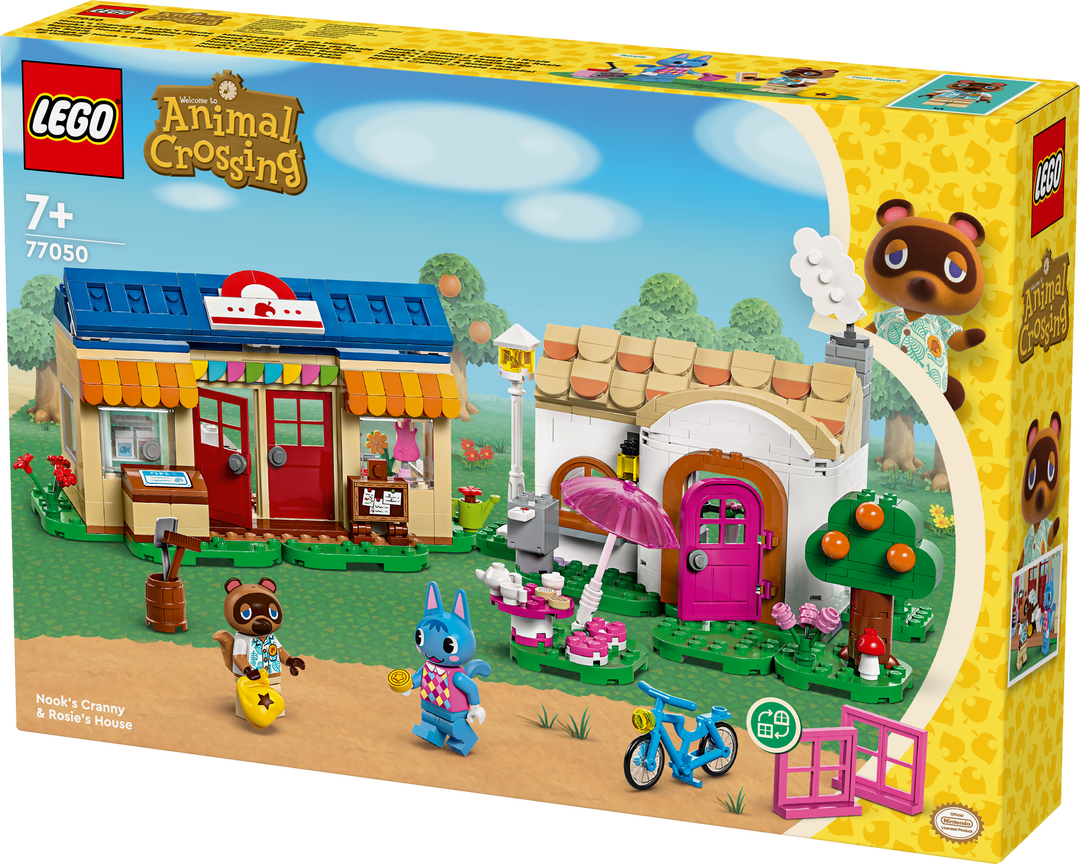 LEGO® Animal Crossing™ Nooks Laden und Sophies Haus Spielzeug mit Figuren 77050 Spielbereich, Spielzeug, Maschine, Rad