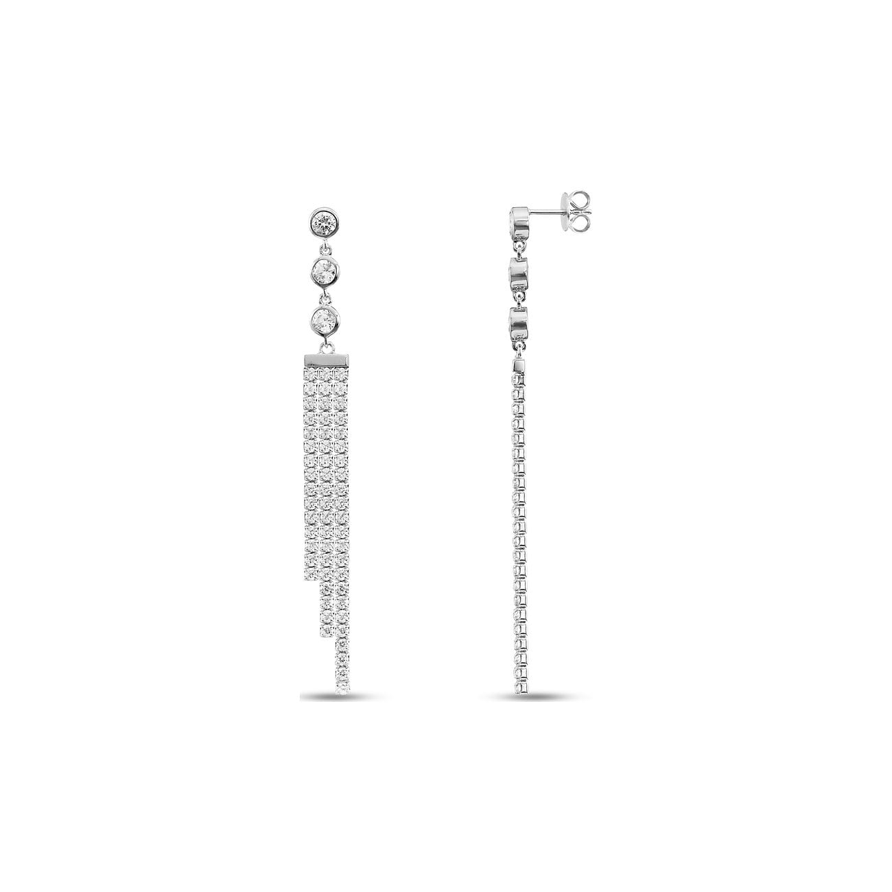 JETTE S.88301099 OHRHÄNGER SILBER ZIRKONIA JETTE S.88301099 OHRHÄNGER SILBER ZIRKONIA