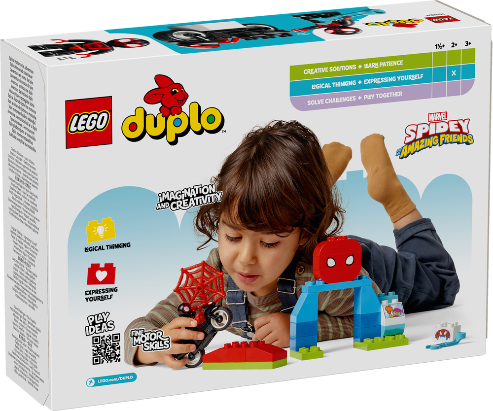 LEGO 10424 DUPLO Marvel Spins Motorrad-Abenteuer Körperteil, Finger, Hand, Person