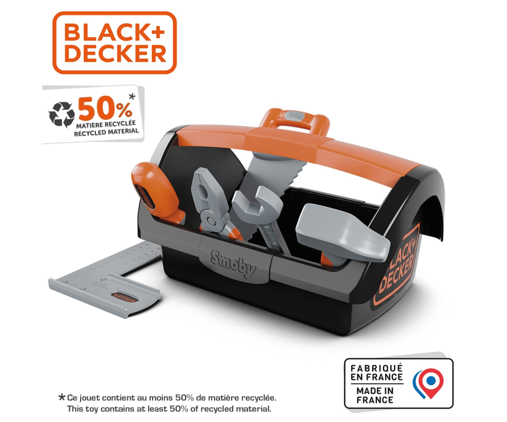 Smoby Smoby Black+Decker Werkzeugkiste Smoby Smoby Black+Decker Werkzeugkiste