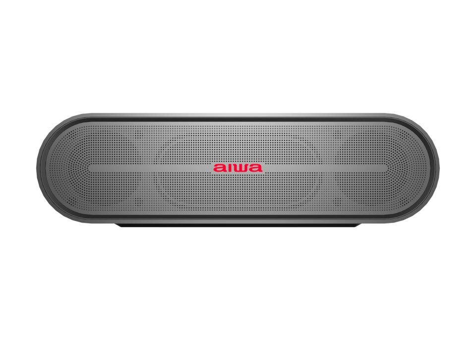 Aiwa_SB-X350J_Bluetooth-Lautsprecher_(A2DP_Bluetooth,_aptX_Bluetooth,_AVRCP_Bluetooth,_20.00_W,_Passiver_Bassstrahler,_aktiver_Auditrieber,_2x_10_Watt), Elektronik, Sprecher