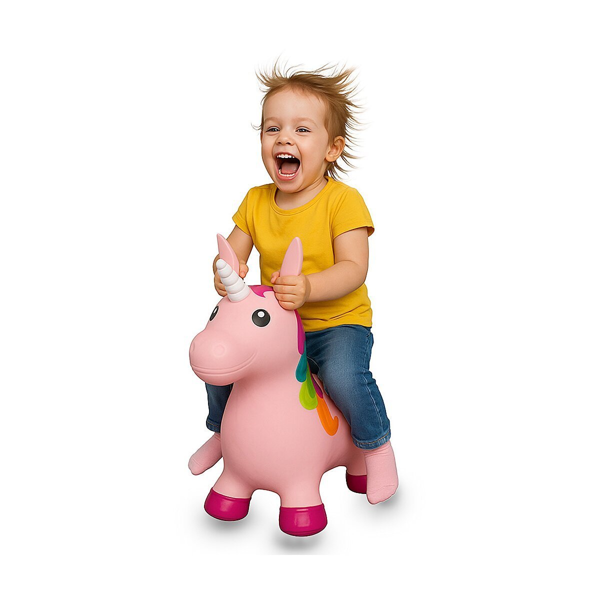 JAMARA Hüpftier Einhorn HoppyDoo bunt mit Pumpe ab 12 Monaten JAMARA Hüpftier Einhorn HoppyDoo bunt mit Pumpe ab 12 Monaten