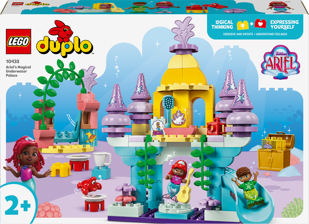 LEGO 10435 DUPLO Disney Arielles magischer Unterwasserpalast Puppe, Person, Baby, Hut, Leute