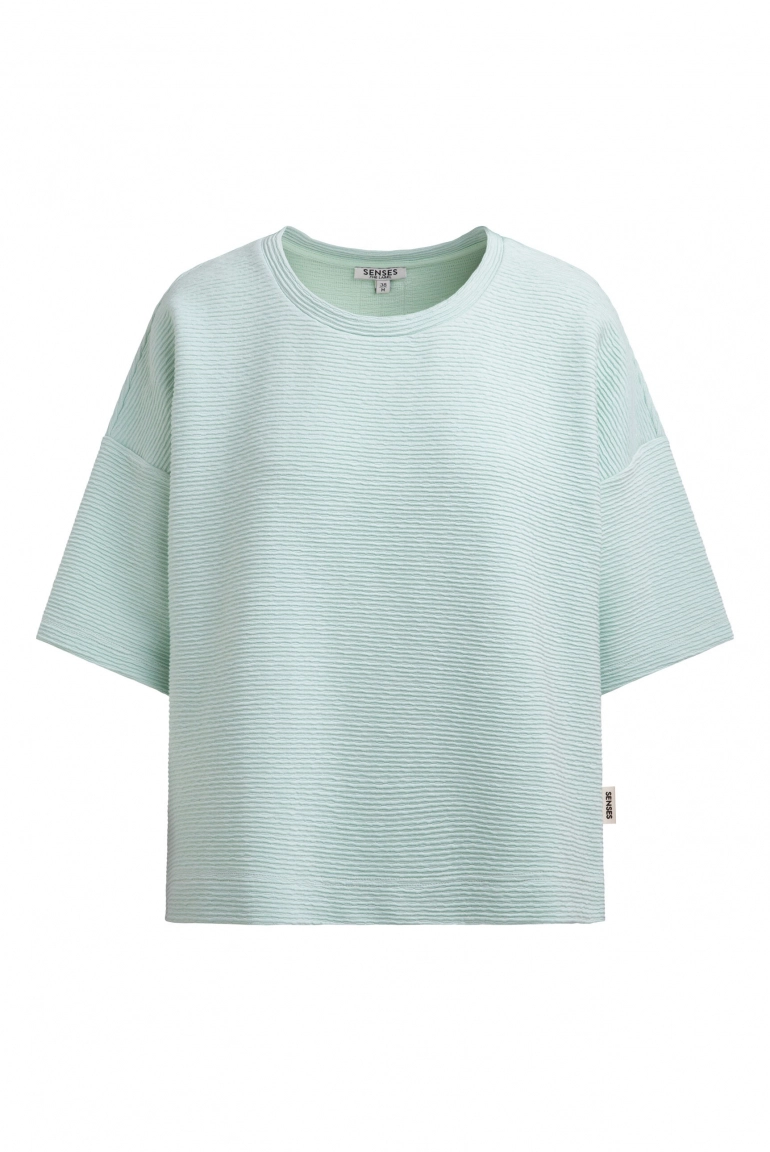 SENSES T-Sweat Damen Pastell-Limette