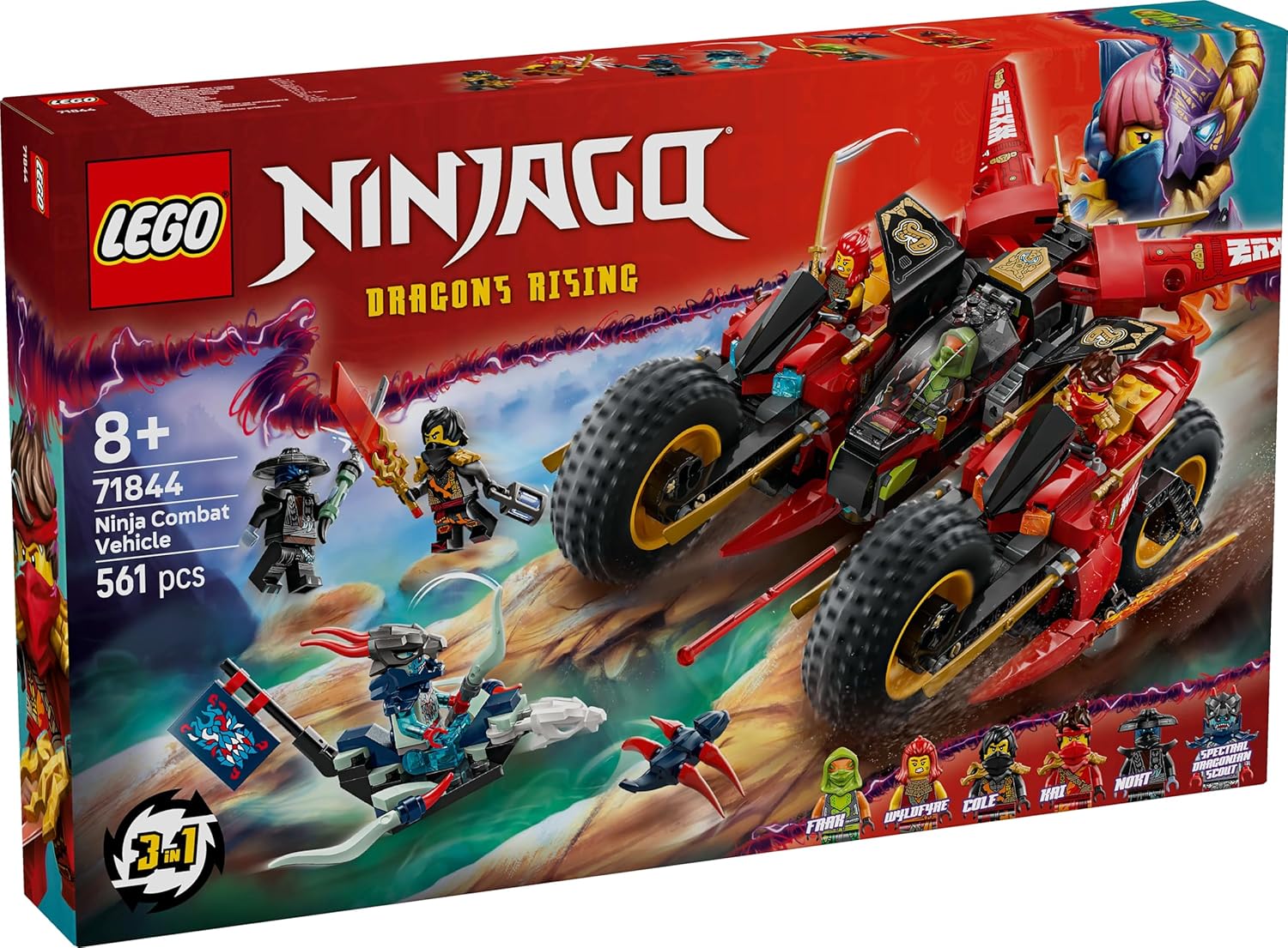 LEGO® NINJAGO® 71844 Ninja Actionflitzer