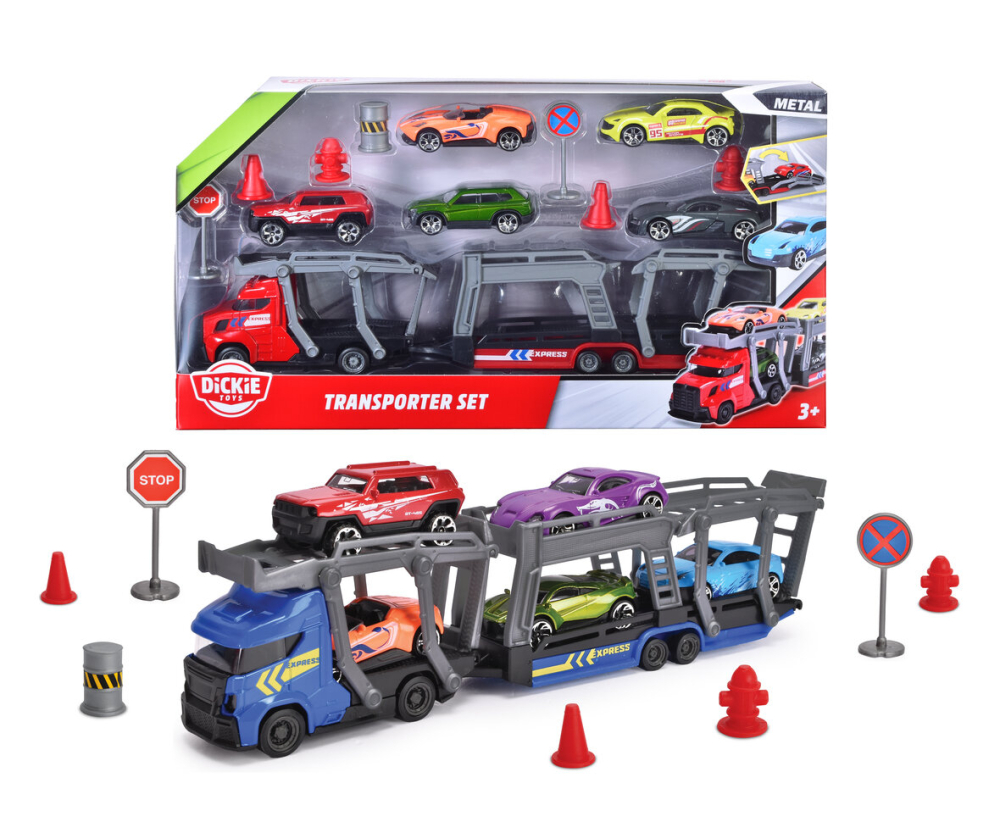 Dickie Toys Transporter Set, 2-sort.