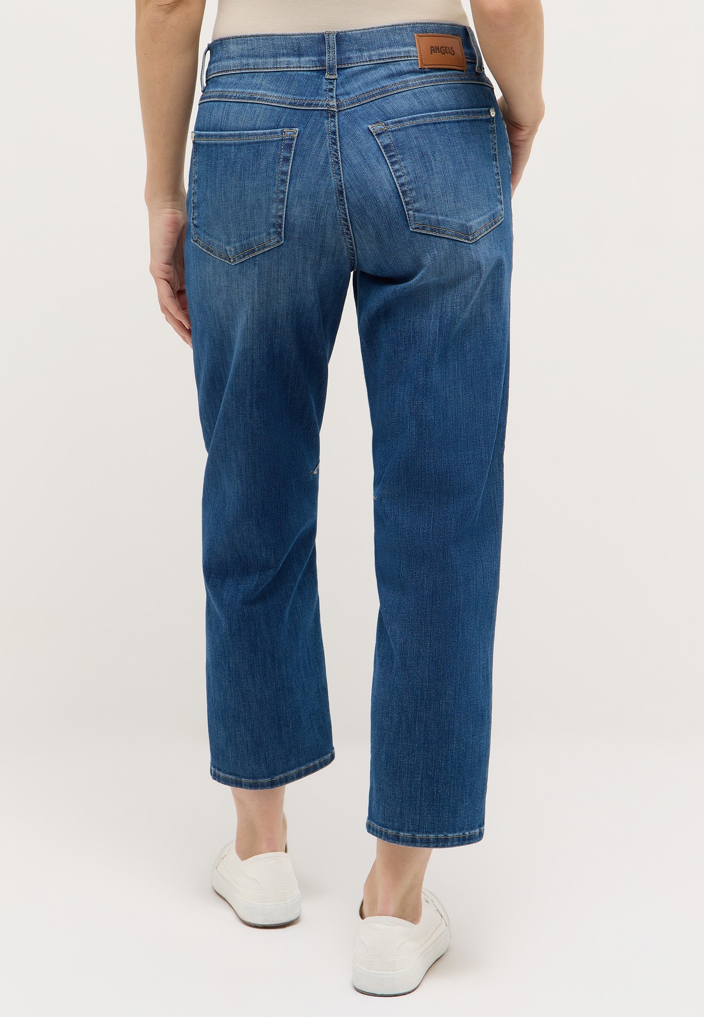 ANGELS 350360028B Damen Jeans Evy O-Shape - Blau