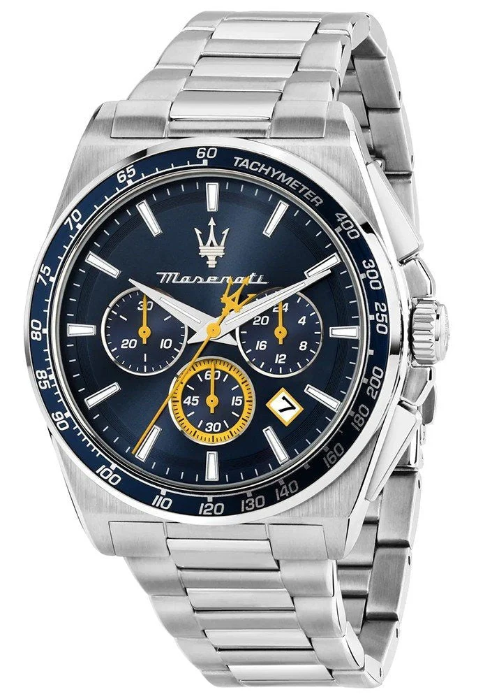 Maserati Velocità Herrenuhr Chronograph 43mm Silber Maserati Velocità Herrenuhr Chronograph 43mm Silber