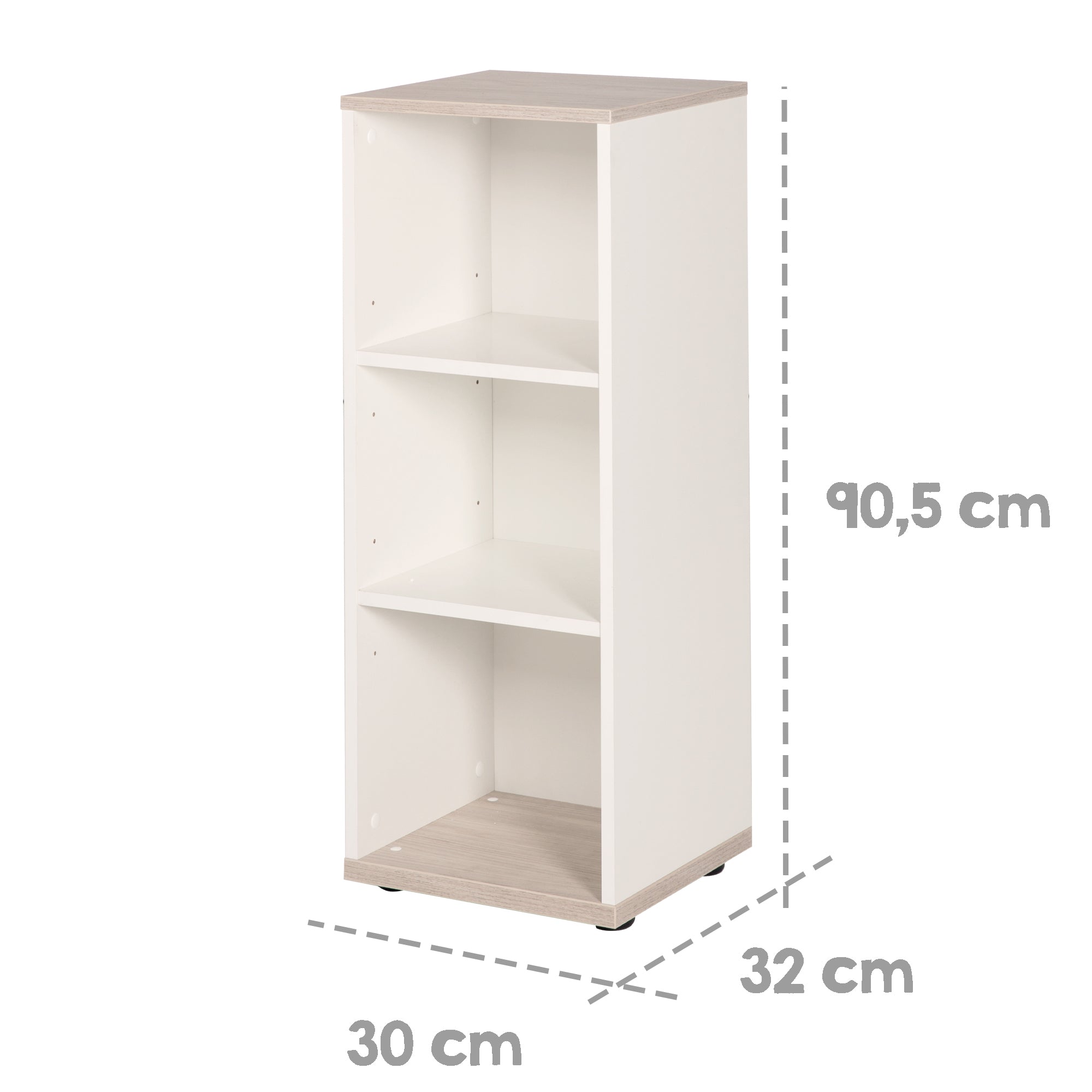 Roba 72425 Seitenregal Moritz weiß - Produktbild 3