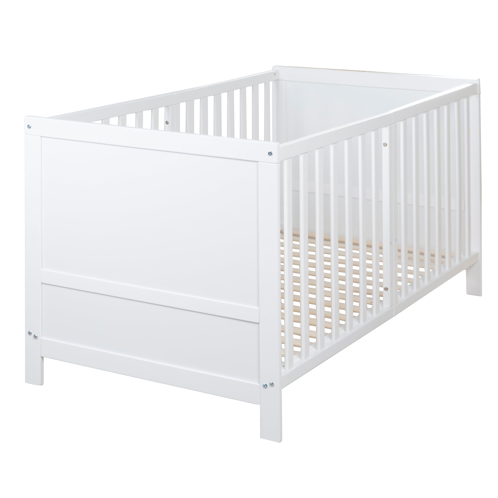 Roba 0194WE Kombi-Kinderbett 70x140 cm weiß – Komplettbettsets & Einzelbetten - Produktbild 5