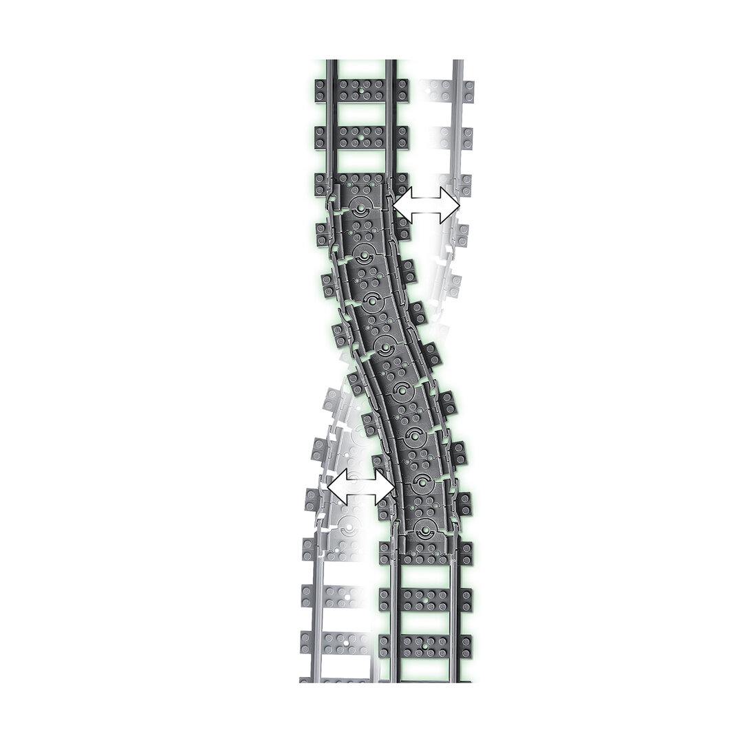 LEGO® City Schienen 60205 Straße, Städtisch