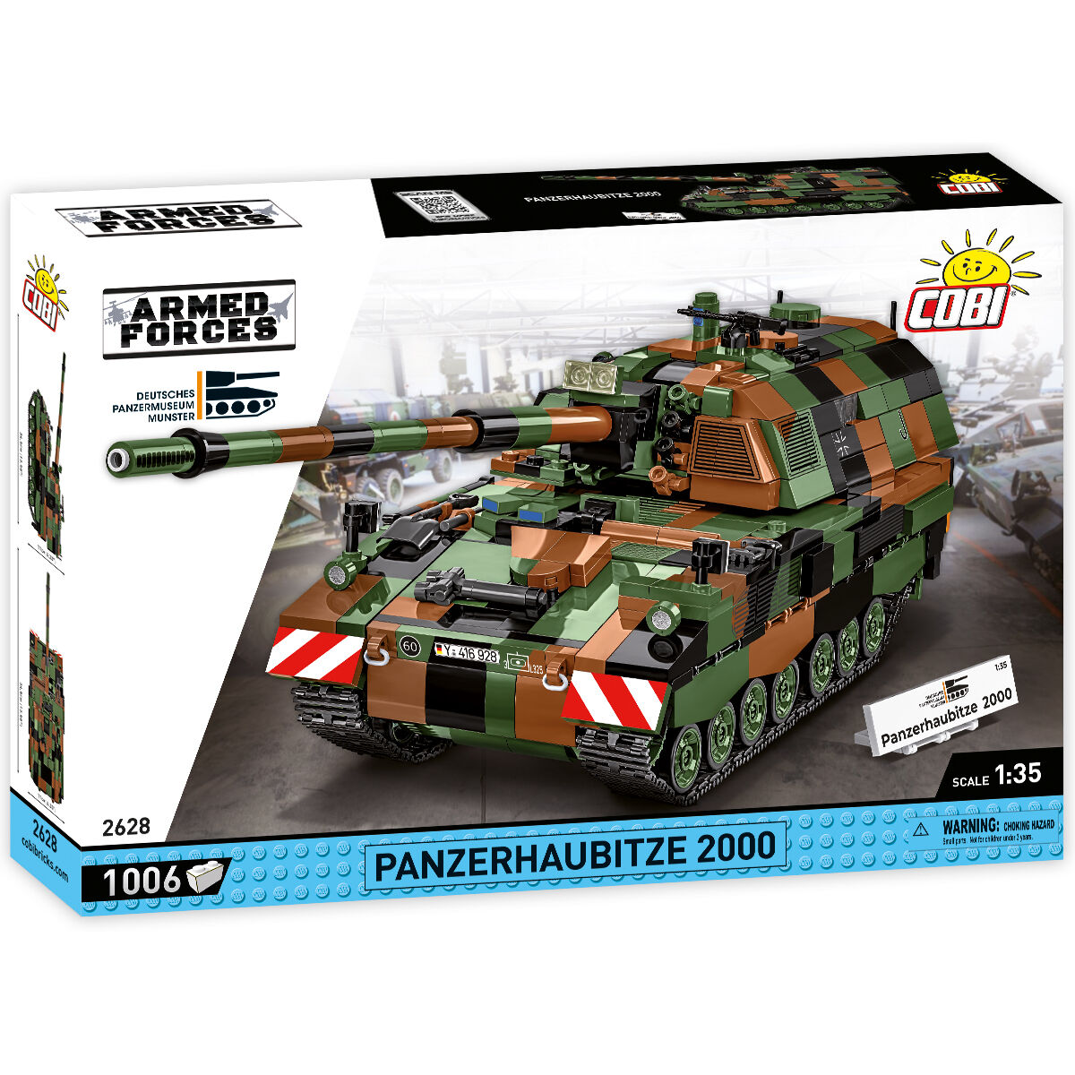 COBI 2628 - Panzerhaubitze 2000 Maßstabb 1:35) COBI 2628 - Panzerhaubitze 2000 Maßstabb 1:35)