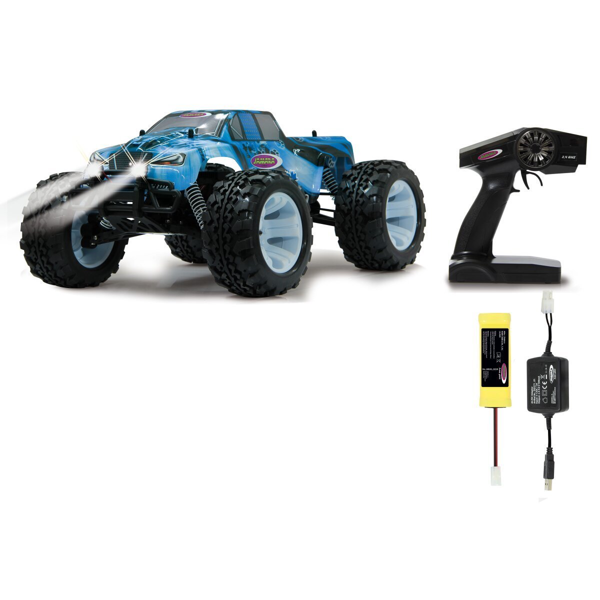 JAMARA Tiger Ice Monstertruck 4WD 1:10 NiMh 2,4GHz mit LED ab 14 Jahren