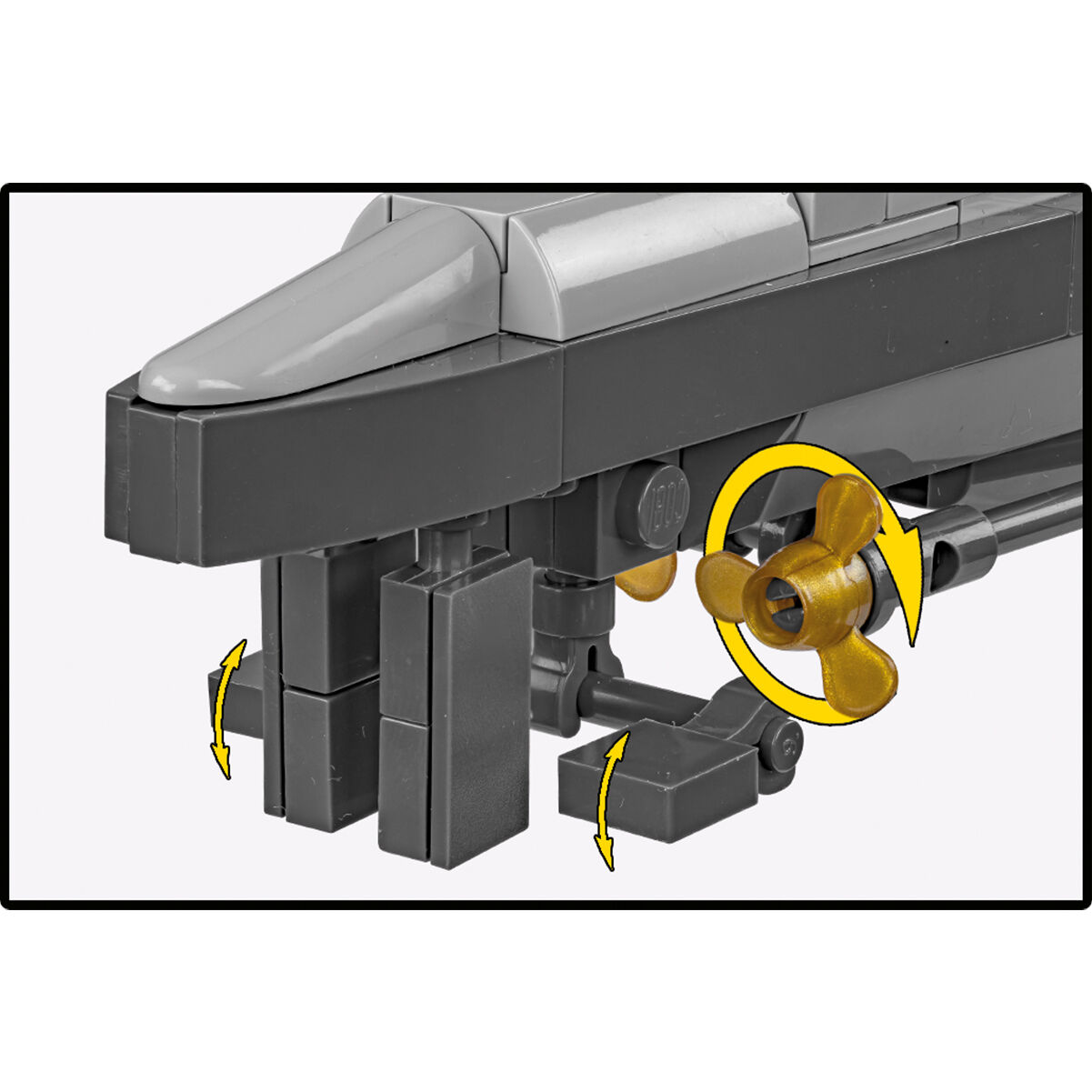 COBI 4852 - U-BOOT U-52 (TYP VIIB) - Bild 10 COBI 4852 - U-BOOT U-52 (TYP VIIB) - Bild 10