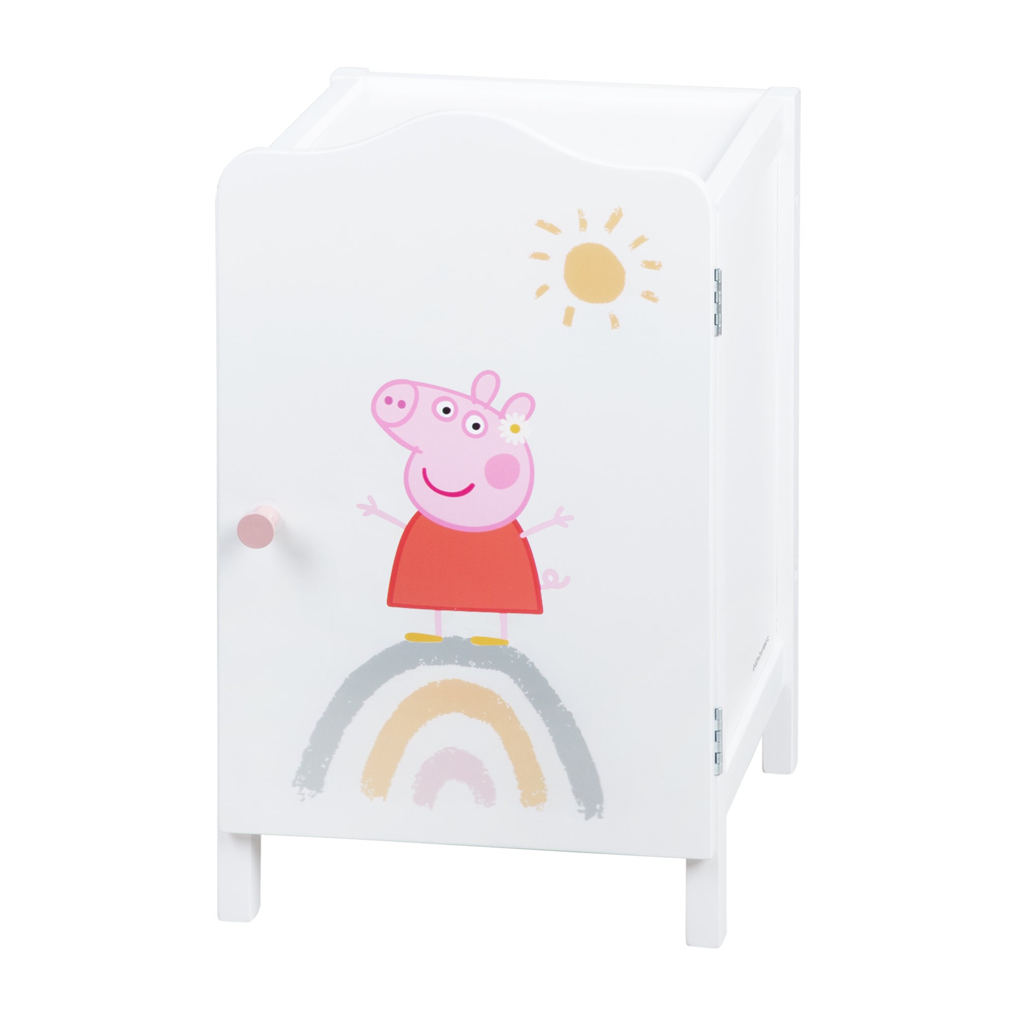 Roba 490030PP1 Puppenkleiderschrank Peppa Pig weiß – Puppenmöbel & Häuser - Bild 6 Roba 490030PP1 Puppenkleiderschrank Peppa Pig weiß – Puppenmöbel & Häuser - Produktbild 6