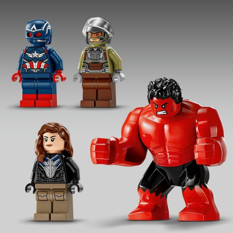 LEGO® MARVEL Super Heroes™ 76292 Showdown zwischen Captain America und Red Hulk