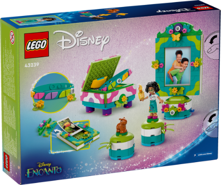 LEGO® Disney Mirabels Fotorahmen und Schmuckkassette 43239 Spielzeug, Person, Drinnen