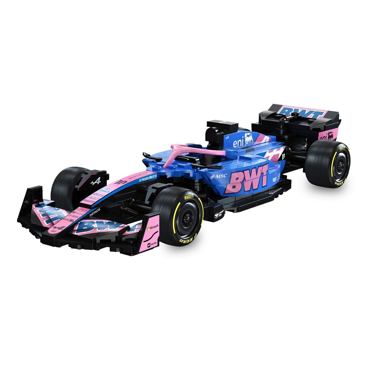JAMARA CaDA BWT Alpine Formula One™ Team A525 1:24 blau Bricks ab 8 Jahren JAMARA CaDA BWT Alpine Formula One™ Team A525 1:24 blau Bricks ab 8 Jahren