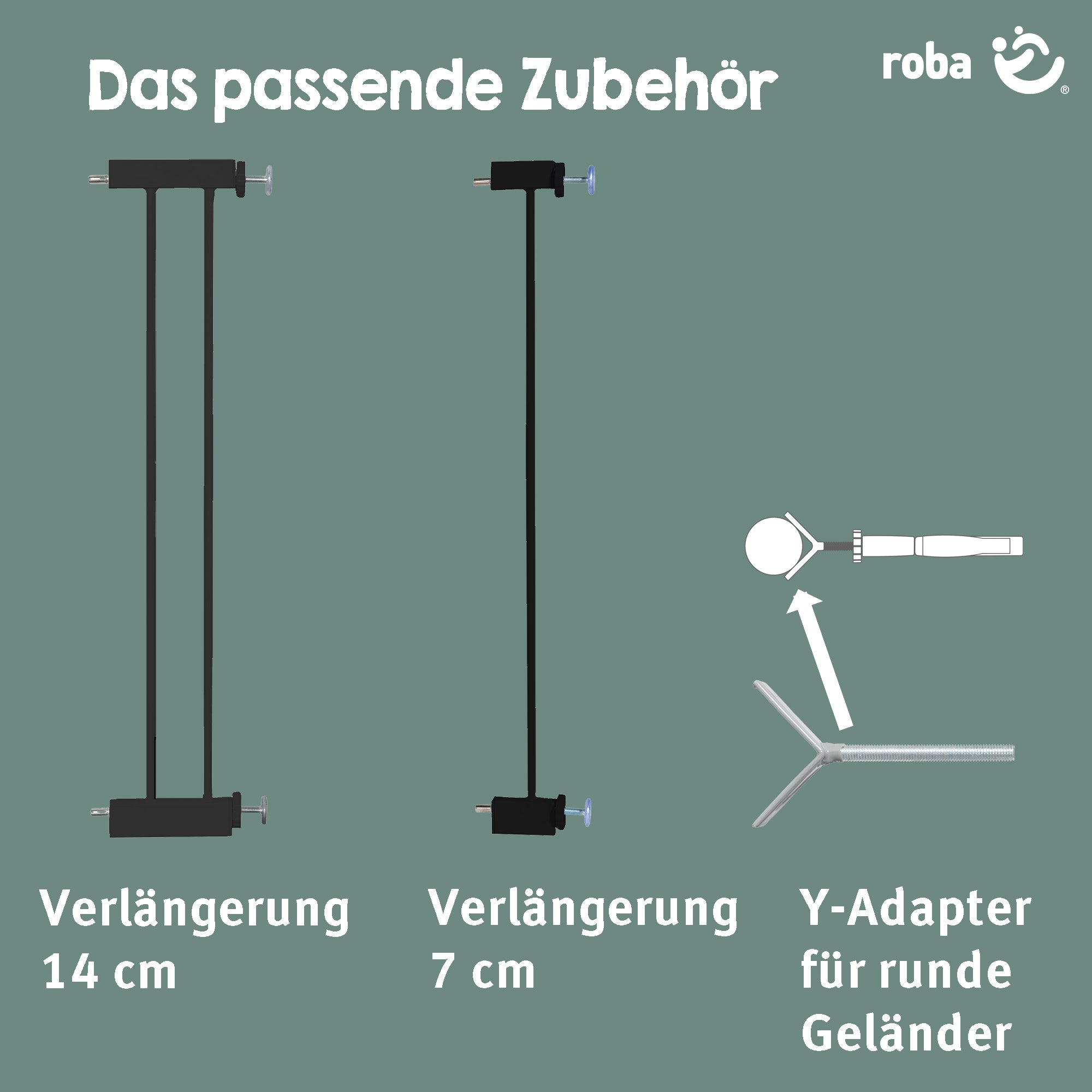 Roba 215047SM Türschutzgitter Metall - Bild 5 Roba 215047SM Türschutzgitter Metall - Produktbild 5