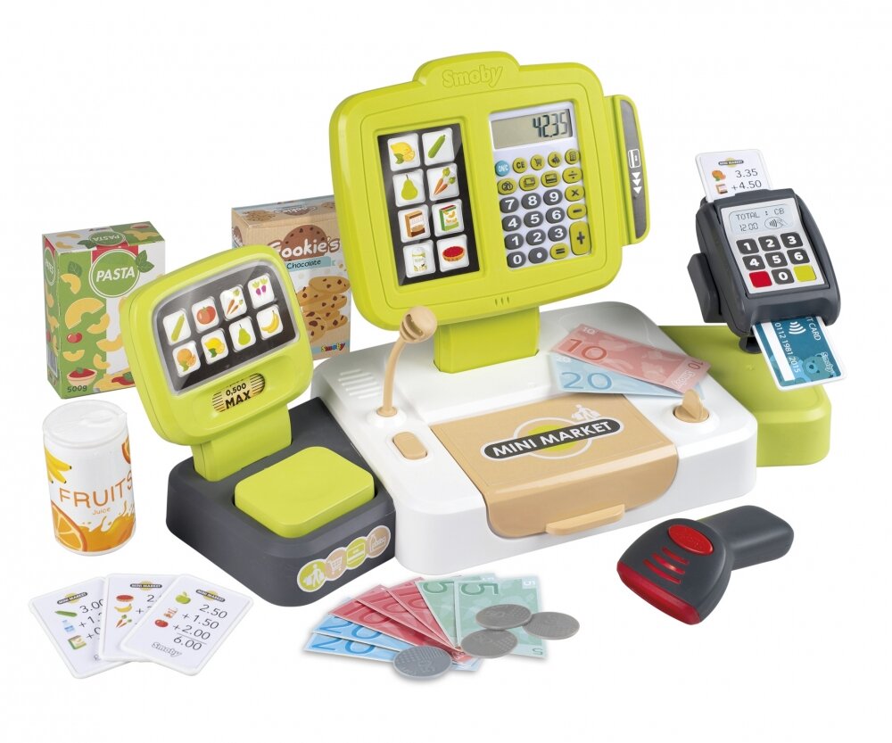 Smoby Supermarktkasse XL elektronisch Smoby, Supermarktkasse, XL, elektronisch