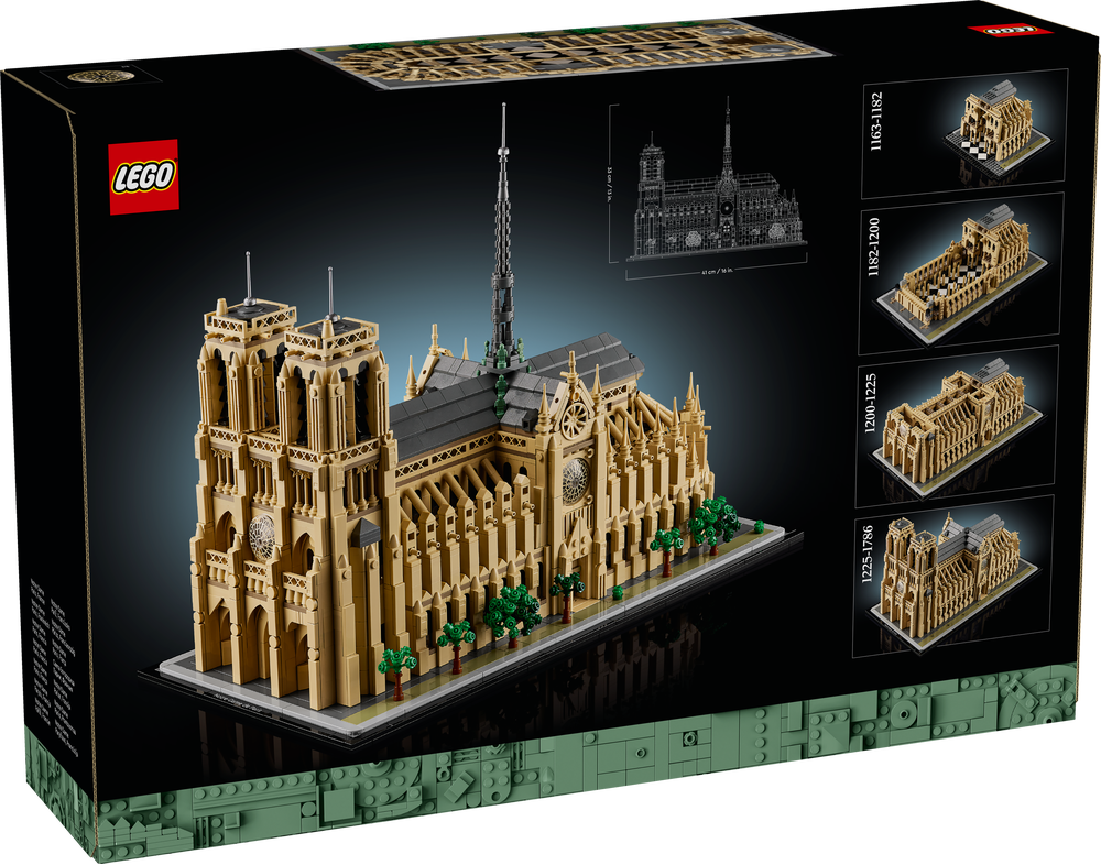 LEGO 21061 Architecture Notre-Dame de Paris LEGO, 21061, Architecture, Notre-Dame, de, Paris, Architektur, Gebäude