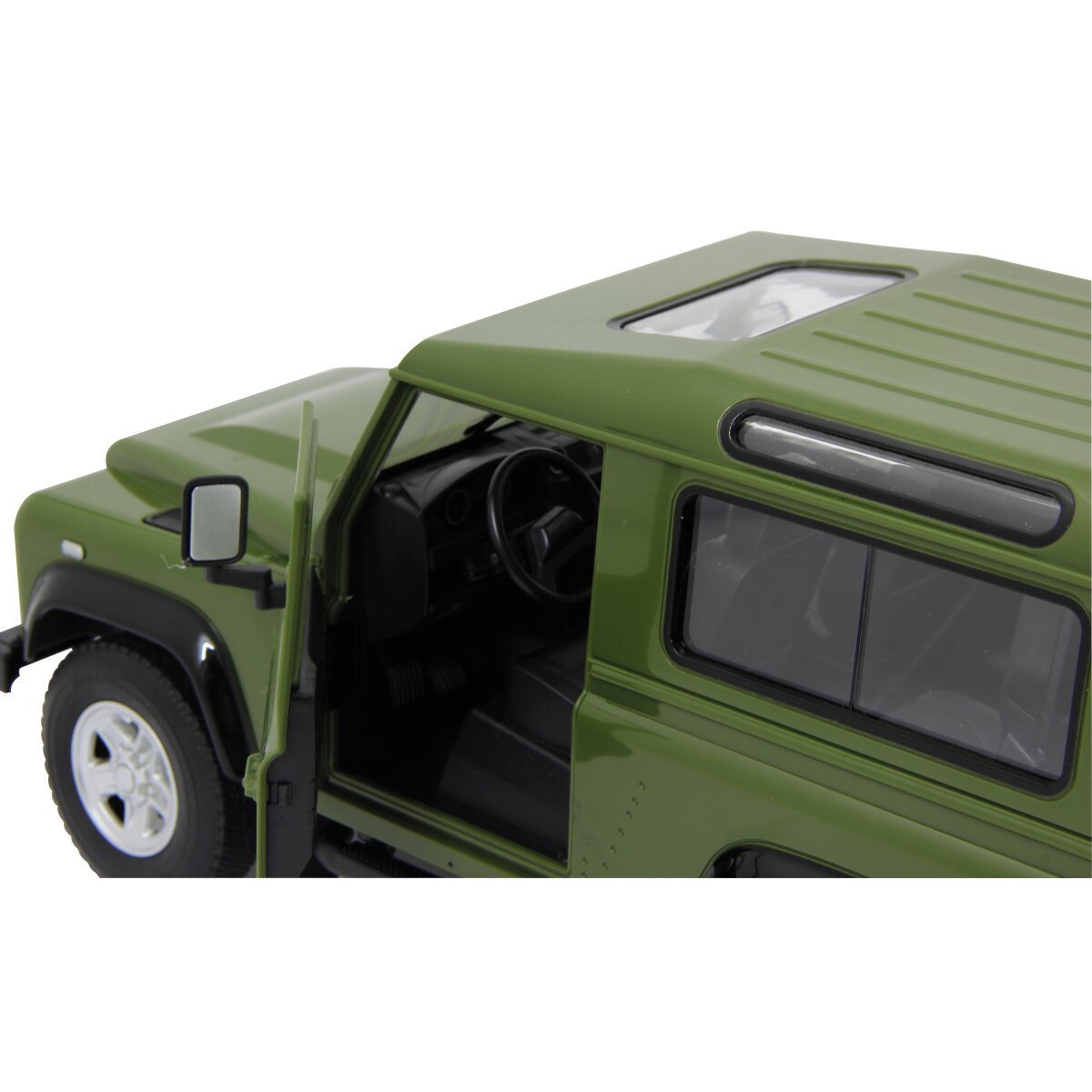 JAMARA Land Rover Defender 1:14 grün 2,4GHz Tür manuell ab 6 Jahren JAMARA Land Rover Defender 1:14 grün 2,4GHz Tür manuell ab 6 Jahren