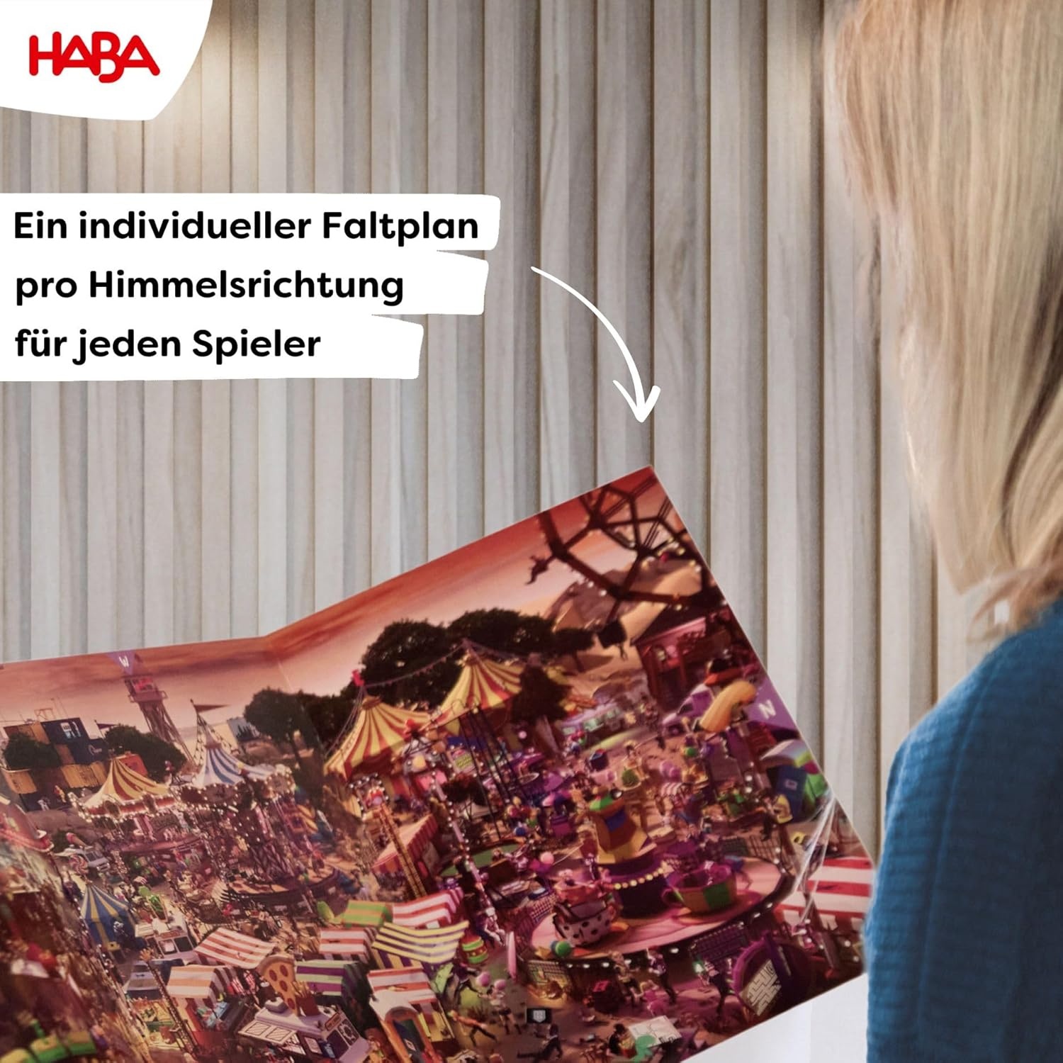 HABA Point of View: Spooky Festival - Kooperatives Rätselspiel für 2–8 Spieler ab 12 Jahren