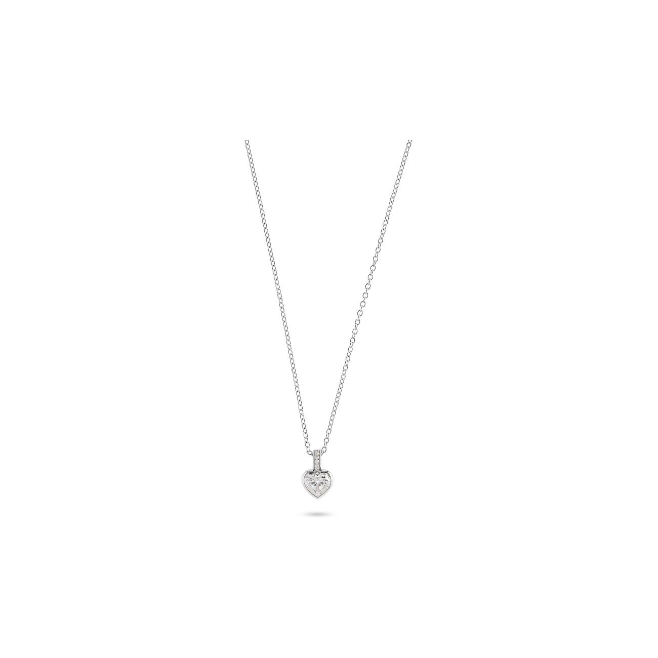 JETTE S.K2E08500 KETTE BELOVED, HERZ, SILBER, 42+3 CM JETTE S.K2E08500 KETTE BELOVED, HERZ, SILBER, 42+3 CM